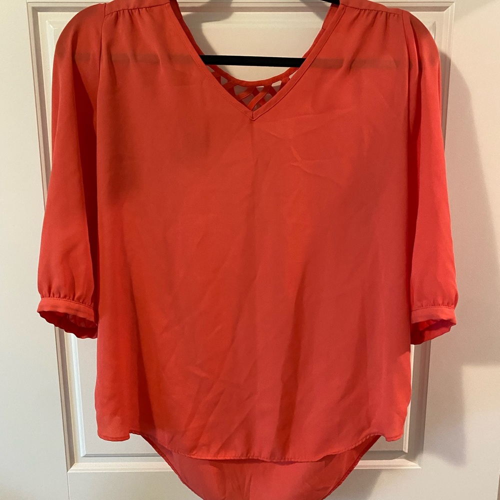 Women’s quarter length sleeve dress top